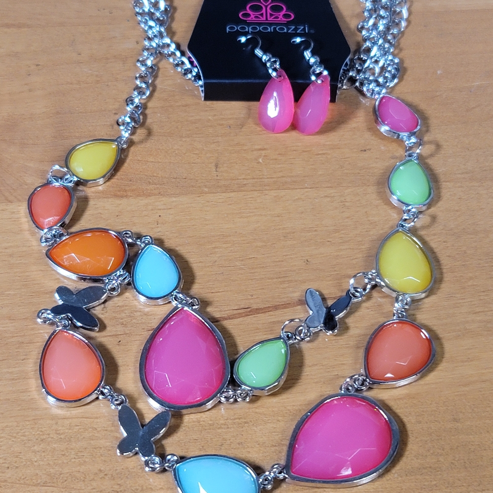 Paparazzi Multicolor Butterfly Jewelry Collection - Picture 2 of 4